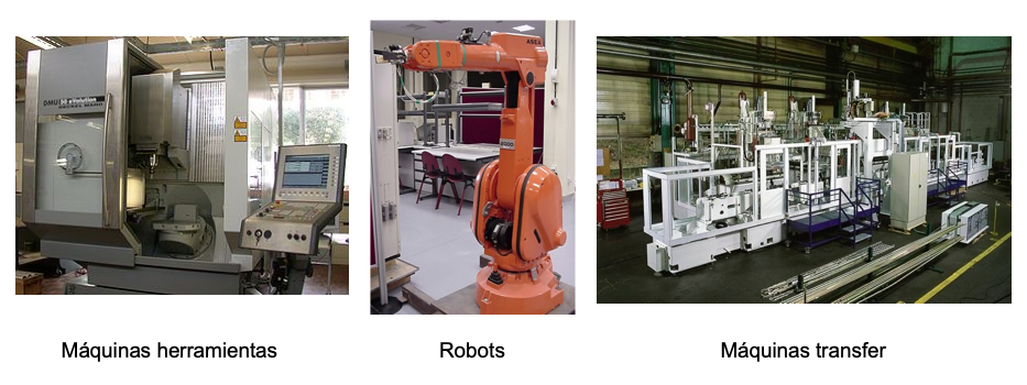 Máquinas utilizadas en la automatización industrial